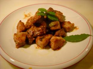 BOCCONCINI DI MAIALE CON MENTA